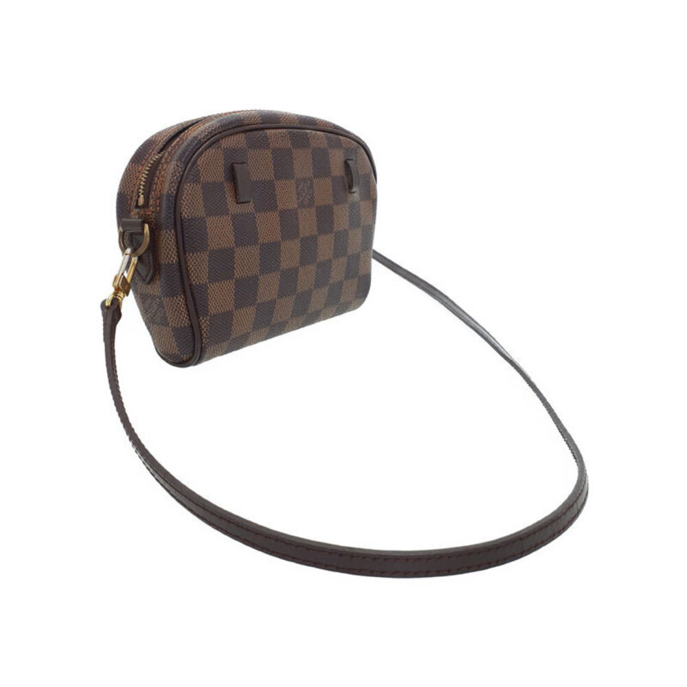 Louis Vuitton Bag Ebene Brown Shoulder Pochette Damier Ipanema